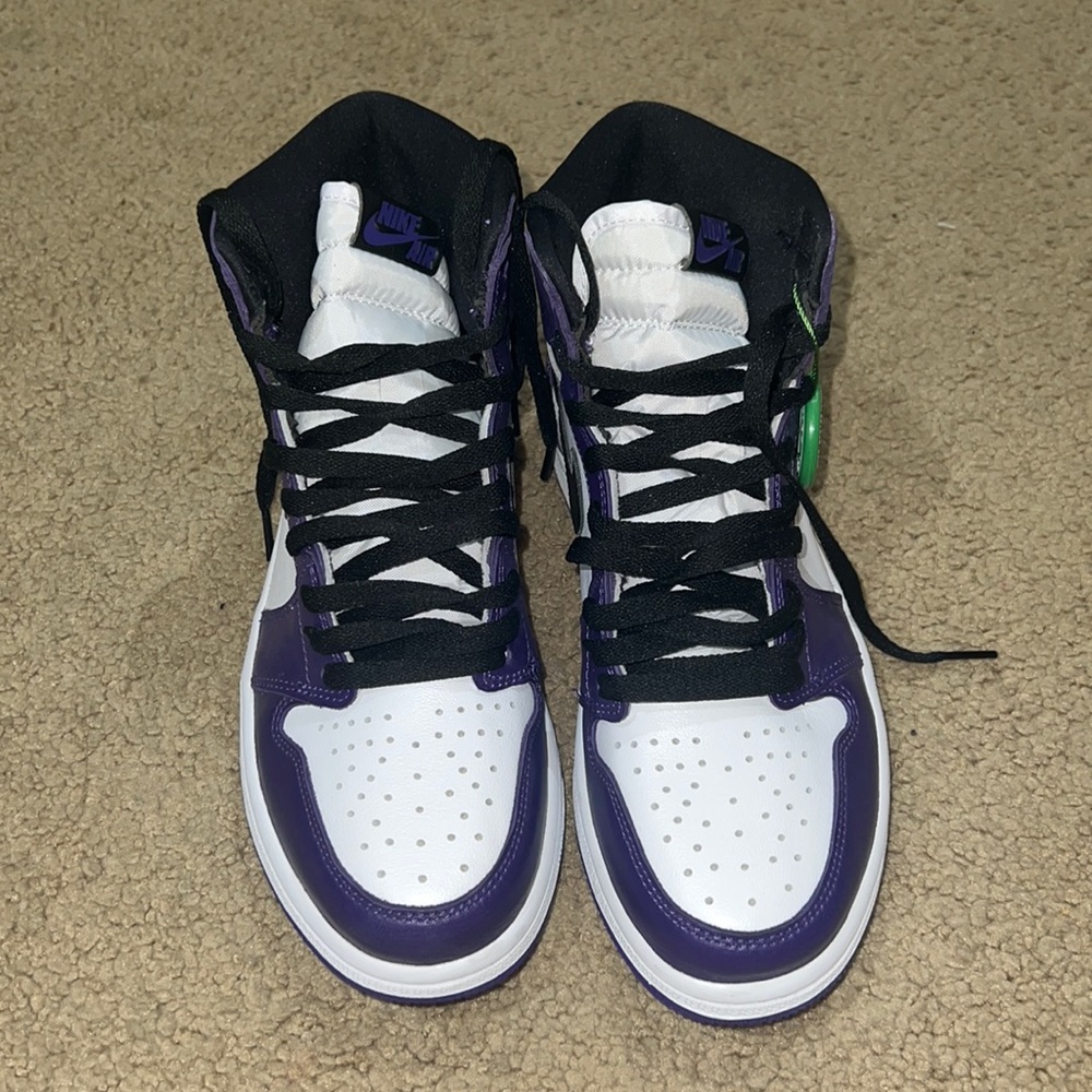 Jordan 1 Retro High- Court Purple White